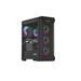 Počítačová skříň Genesis IRID 505 ARGB V2/Midi Tower/Transpar./Černá NPC-1518