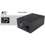 Počítačový zdroj LC POWER LC1650 V2.31 bulk (Mining edition) PSU 1650W ATX, 2x80mm fan, APFC, 16xPCIe,8xSATA, black