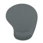 Podložka pod myš, ergonomická, gélová, mini, šedá, Powerton