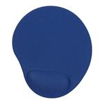 Podložka pod myš, ergonomická, gélová, námornická modrá, Powerton WPEPE4-NB
