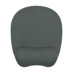 Podložka pod myš, ergonomická, pamäťová pěna, šedá, Powerton WPEPE6-G