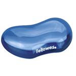 Podložka pod zápěstí Fellowes CRYSTAL gelová modrá FELFERGWPADCRYSTB