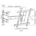 Polohovací držák na LCD LED Tv Fiber Mounts NICE1 NICE-1