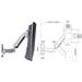 Polohovací držák Tv Fiber Mounts Fine2 Fine-2