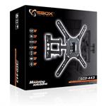 Polohovateľný držiak TV SBOX LCD-443, 23"-55", 30 kg max, 75x75 - 400x400 VESA, 88mm-398m