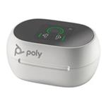 Poly bluetooth headset Voyager Free 60+, BT700 USB-C adaptér, dotykové nabíjecí pouzdro, bílá 7Y8G6AA