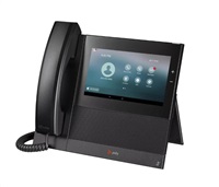 Poly IP telefón CCX 600 so slúchadlom, 7" displej, PoE, bez napájania, (SIP, SfB) 2200-49780-019