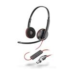 Poly náhlavní souprava Blackwire 3220, USB-C/A adaptér, stereo 8X228AA