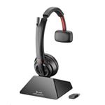 Poly Savi 8220 Stereo DECT 1880-1900 MHz Headset +Charging Cradle 8Y9C4AA
