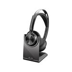 POLY VOYAGER FOCUS 2 UC, C USB-A,CHARGE STAND,WW 213727-01