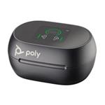 Poly Voyager Free 60+ UC Black Touchscreen Charge Case for BT700 USB-A Adapter 8L584AA