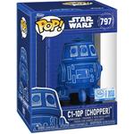 POP! C1-10P (Chopper) (Blueprint) (Star Wars) Special Edition POP-0797