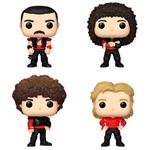 POP! Rocks: Freddie Mercury, Brian May, John Deacon, Roger Taylor (Queen) 4 Pack