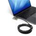 PORT CONNECT Bezpečnostní univerzální kabel s číselným zámkem, stříbrná 3567049012359