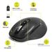 PORT CONNECT Business &amp; Office COLLECTION, bezdrát.dobíjecí myš,Bluetooth,FreeWheel,3200 DPI,če 3567049102029