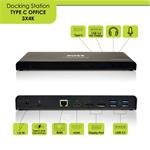 PORT CONNECT Dokovací stanice 11v1, 3x 4K USB-C + USB 3.0 3567042029200