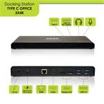 PORT CONNECT Dokovací stanice 11v1, 3x 4K USB-C + USB 3.0 901904-EU