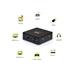 PORT CONNECT Dokovací stanice 8v1 USB-C, USB-A, dual video, HDMI, Ethernet, audio, USB 3.0 901908