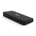 PORT CONNECT Dokovací stanice pro kanceláře, USB-C, 3x4K, černá 901910W-EU