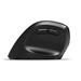 PORT CONNECT Ergo Shape, bezdrátová dobíjecí myš, USB-A/Bluetooth, 2.4GHz, levoruká, 2400DPI, černá 3567049100087