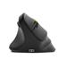 PORT CONNECT Ergo Shape, bezdrátová dobíjecí myš, USB-A/Bluetooth, 2.4GHz, levoruká, 2400DPI, černá 3567049100087