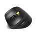 PORT CONNECT Ergo Shape, bezdrátová dobíjecí myš, USB-A/Bluetooth, 2.4GHz, levoruká, 2400DPI, černá 3567049100087