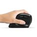 PORT CONNECT Ergo Shape, bezdrátová dobíjecí myš, USB-A/Bluetooth, 2.4GHz, levoruká, 2400DPI, černá 3567049100087