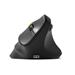 PORT CONNECT Ergo Shape, bezdrátová dobíjecí myš, USB-A/Bluetooth, 2.4GHz, pravoruká, 2400DPI, čern 3567049100070