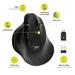 PORT CONNECT Ergo Soft COLLECTION, bezdrátová dobíjecí myš, USB-A/Bluetooth, 2.4GHz, 1600DPI, černá 3567049102005