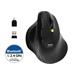 PORT CONNECT Ergo Soft COLLECTION, bezdrátová dobíjecí myš, USB-A/Bluetooth, 2.4GHz, 1600DPI, černá 3567049102005