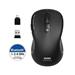 PORT CONNECT ESSENTIAL, bezdrátová dobíjecí myš, Bluetooth i Wireless, černá 3567049100100