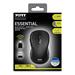 PORT CONNECT ESSENTIAL, bezdrátová dobíjecí myš, Bluetooth i Wireless, černá 3567049100100