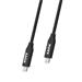 PORT CONNECT kabel USB-C na USB-C, 100 W, 2 m, černý 3567049000578