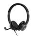 PORT CONNECT ON&apos;R 300 Stereo headset ACTIVE OFFICE s mikrofonem USB-A/USB-C, černá 3567049120016