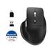 PORT CONNECT Ultimate COLLECTION, bezdrátová dobíjecí myš, Bluetooth, FreeWheel, 4000 DPI, černá 3567049102036