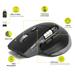PORT CONNECT Ultimate COLLECTION, bezdrátová dobíjecí myš, Bluetooth, FreeWheel, 4000 DPI, černá 3567049102036