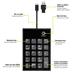 PORT CONNECT USB KEYPAD Dual USB-C & USB-A numerická klávesnice, černá 3567049008017