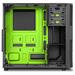 POŠKOZENÝ OBAL - Sharkoon skříň T3-W / Middle Tower / 2x USB3.0 / průhledná bočnice / zelené LED / černá CASSHA1024V