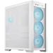 POUŽITÉ - ASUS skříň TUF GAMING GT302 TG ARGB WHITE/ ATX / průhledná bočnice / 4x 140mm ARGB / bez z 90DC00I3-B19000-VYP