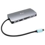 POUŽITÉ - i-tec dokovací stanice USB-C/ HDMI/ VGA/ 3x USB 3.0/ USB-C/ Thunderbolt 3/ LAN/ Power Del C31NANODOCKVGAPD-VYP