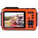 POUŽITÉ - Rollei Sportsline 64 Selfie/ 64 MPix/ 16x zoom/ 2,8" LCD+ 2"LCD/ 4K video/ Voděodolný 5m/ Oranžový 10074-VYP
