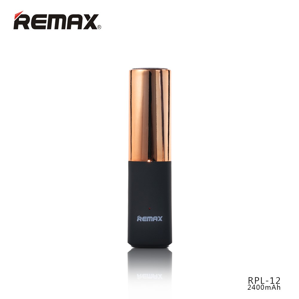 Power bank 2400mAh, Remax Lipstick, barva zlatá AA-1116