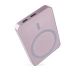 Power bank EMOS WI 522, 5 000 mAh, 20 W+Wireless, lososová B0555S