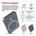 Power bank EMOS WI 522, 5 000 mAh, 20 W+Wireless, šedá B0555GY