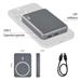 Power bank EMOS WI 522, 5 000 mAh, 20 W+Wireless, šedá B0555GY