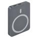 Power bank EMOS WI 522, 5 000 mAh, 20 W+Wireless, šedá B0555GY