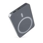Power bank EMOS WI 522, 5 000 mAh, 20 W+Wireless, šedá B0555GY
