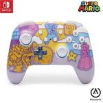 PowerA Vylepšený bezdrátový ovladač pro Nintendo - Super Mario Mushroom Kingdom Pop Art NSGP0341-01