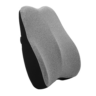 Powerton ERGO DARK EDITION Bedrová opierka, čierna WPEUS9A