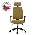 Powerton ERGO JANA Kancelárske ergonomické kreslo, žltá WPCHJANA-Y
